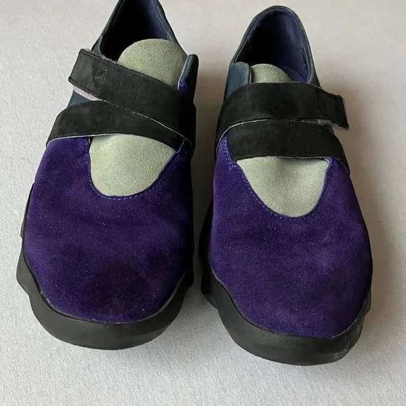 Camper Dub Purple suede Sneakers with Black Trim - Picture 7 of 14